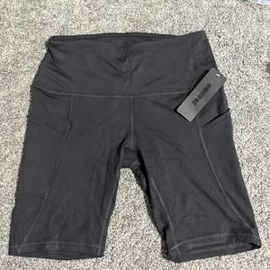 ODODOS 8" high waisted athletic spandex shorts